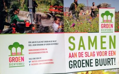 Groen Dichterbij platform: Samen voor een groene buurt