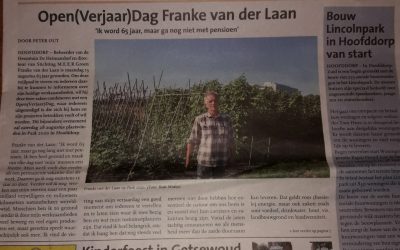 NH 15-8-2018  Open (Verjaar)Dag Franke van der Laan (voorpagina!)