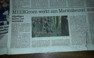 HC 27-10-2020 MEERgroen wertkt  aan Marienheuvel