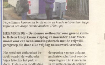 Heemsteedse Courant: 2-12-2015: Braamstruiken in bedwang houden