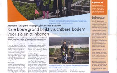 Informeer: 5-6-2013: Kale bouwgrond blijkt vruchtbare bodem voor sla en  tuinbonen