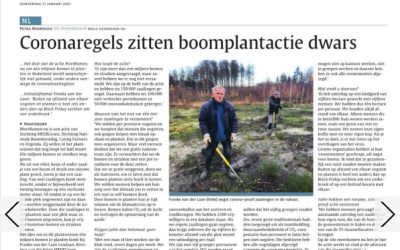 Nederlands Dagblad: Corona regels zitten Dwars