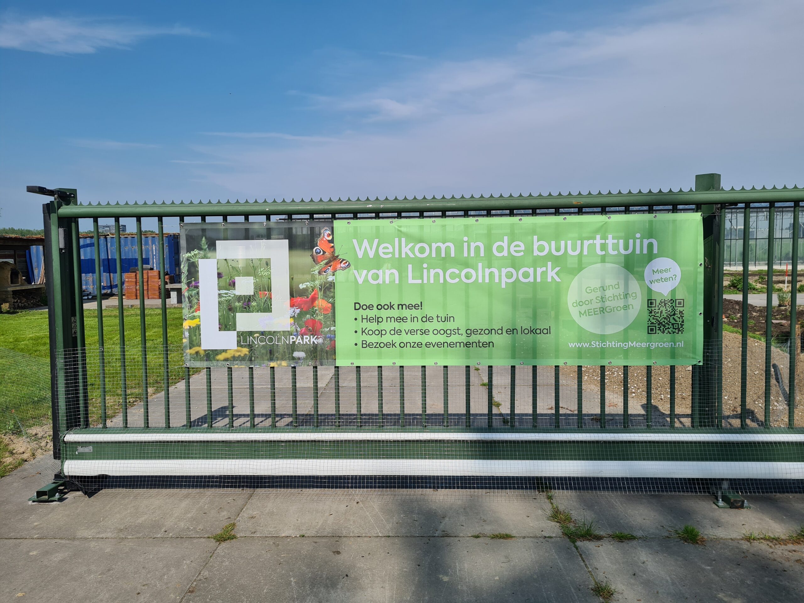 Blog 12mei:  Buurttuin  Lincolnpark